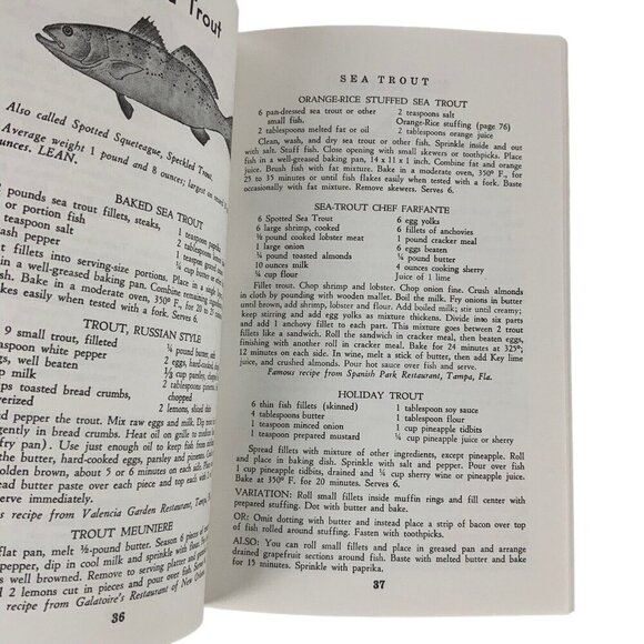 How To Cook Your Catch Fresh Fish Recipe Booklet By Rube Allyn 1963 Paperback - Picture 6 of 9